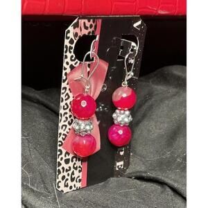 O22 Globe Glass Earrings